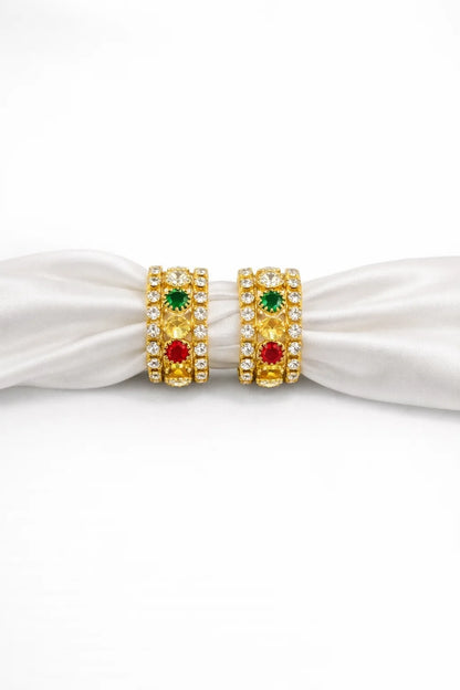 Red & Green Bangles for Laddu Gopal