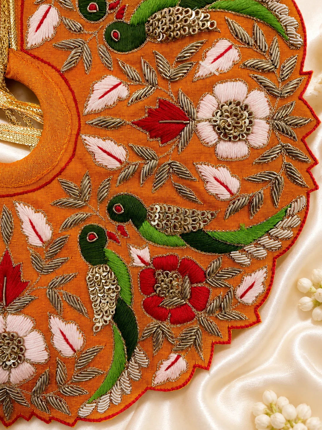 Heavy Resham Embroidered Laddu Gopal Dress