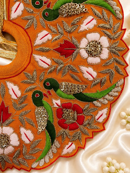 Heavy Resham Embroidered Laddu Gopal Dress