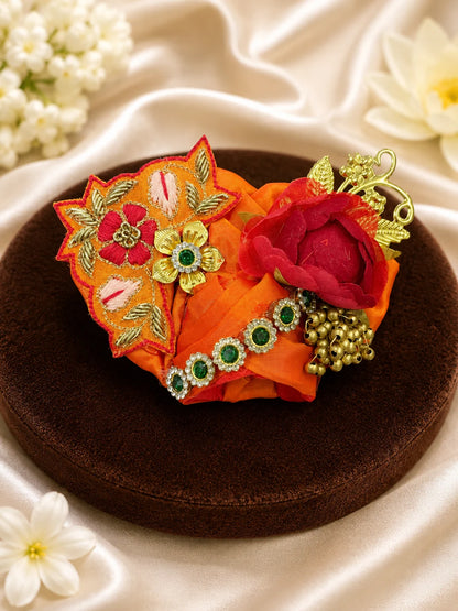 Heavy Resham Embroidered Laddu Gopal Dress
