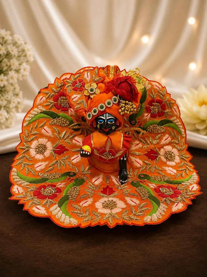 Heavy Resham Embroidered Laddu Gopal Dress