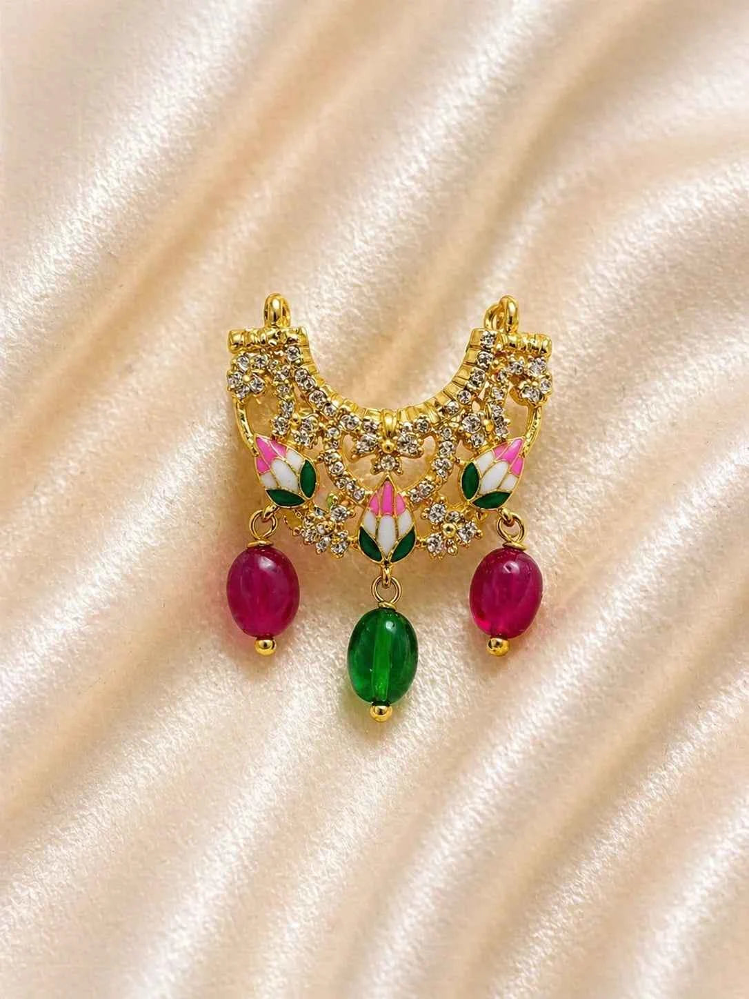 Crystal AD Jewellery for Deity