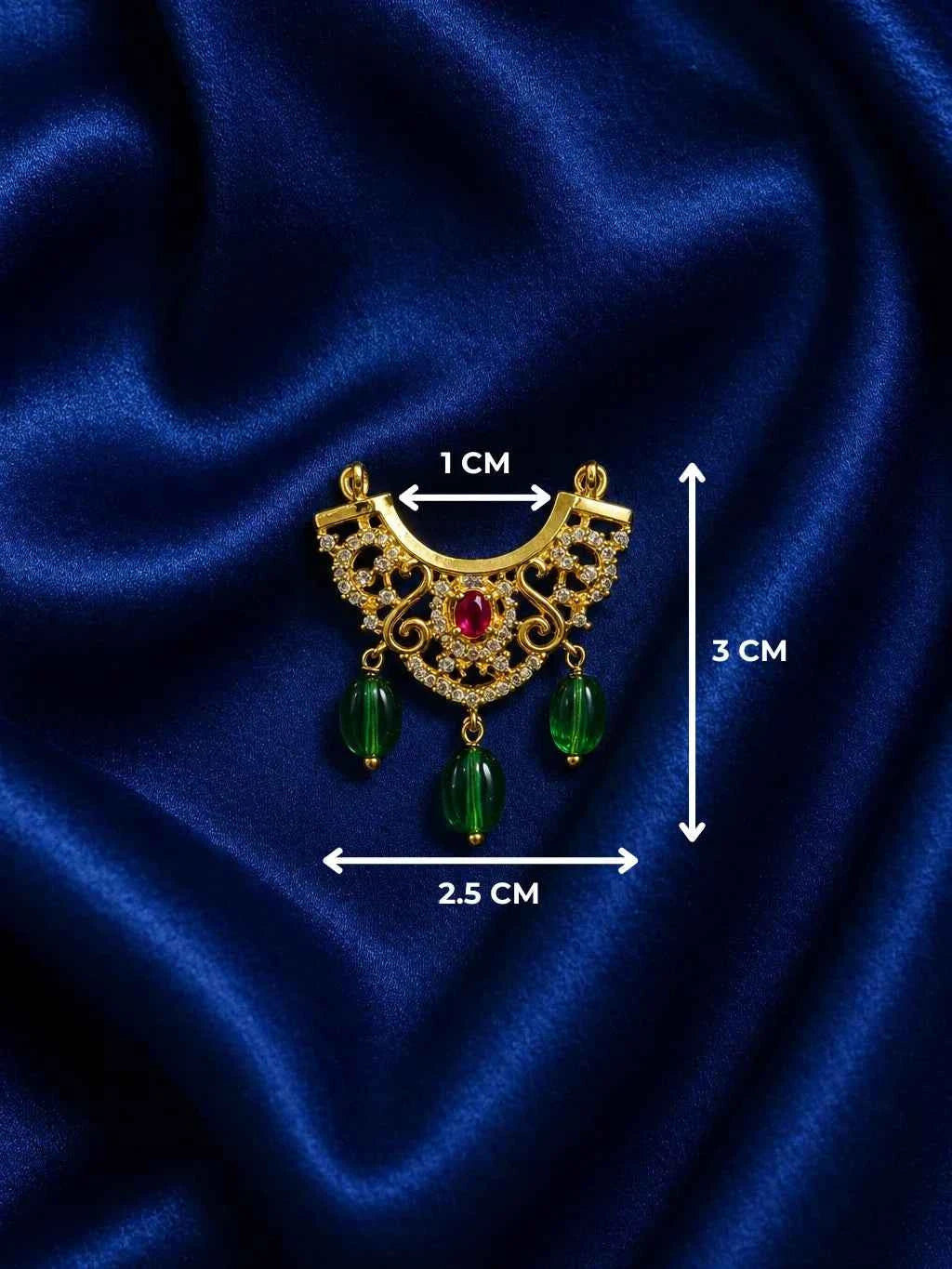 Crystal AD Jewellery for Deity