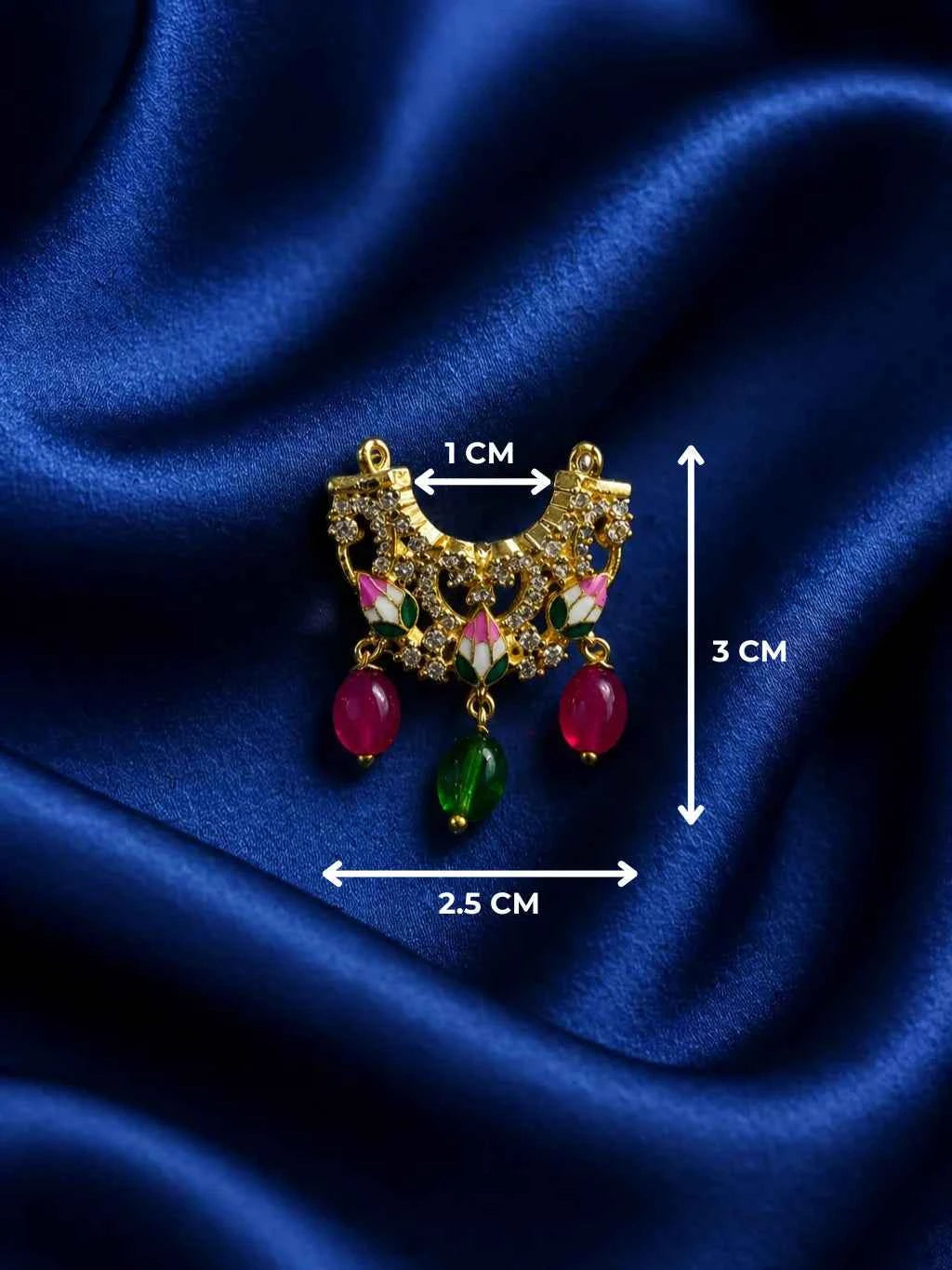 Crystal AD Jewellery for Deity