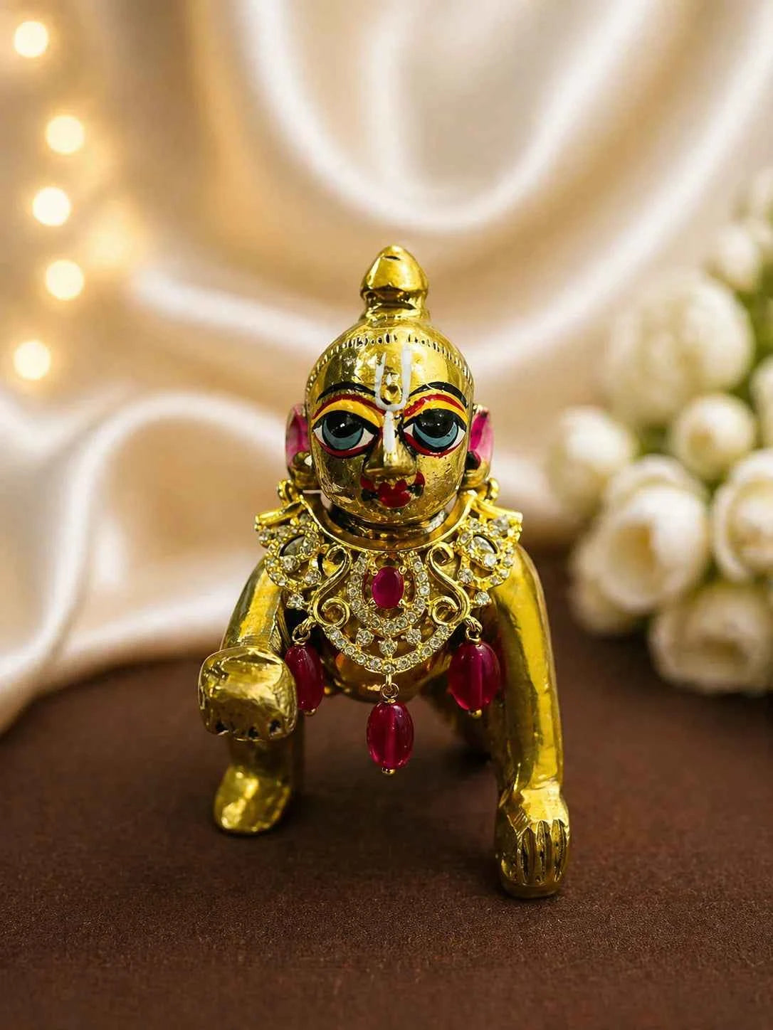Crystal AD Jewellery for Deity