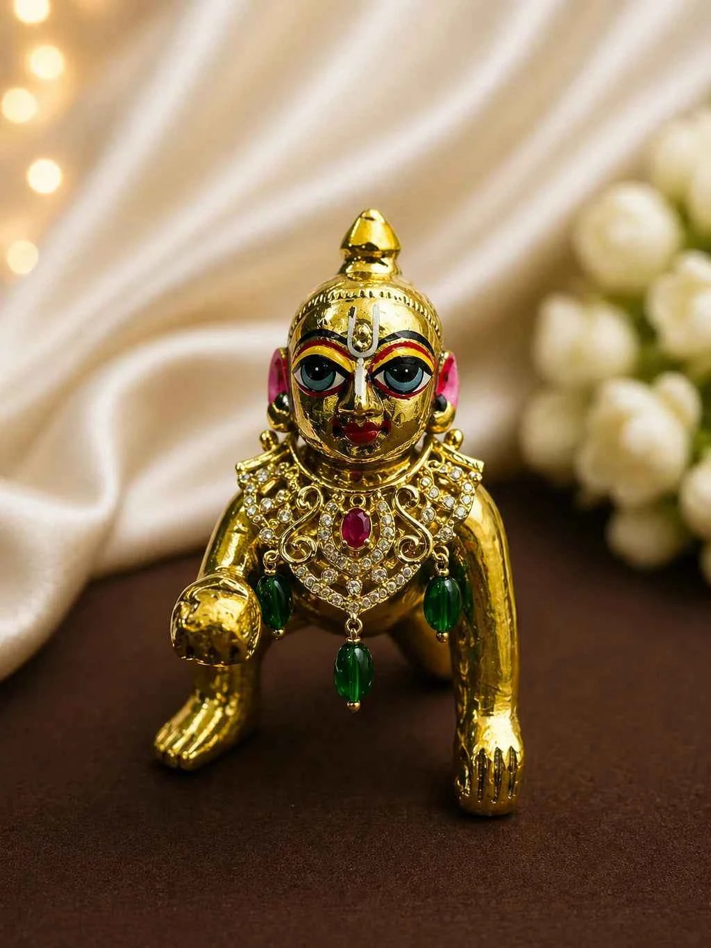 Crystal AD Jewellery for Deity