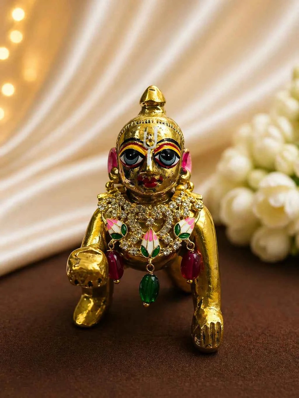 Crystal AD Jewellery for Deity