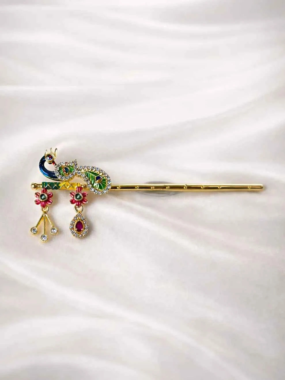 Royal Peacock AD Bansuri for Laddu Gopal
