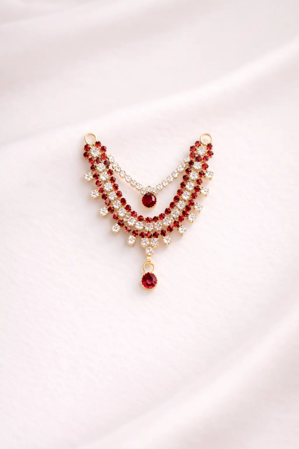Royal Red Laddu Gopal Jewellery