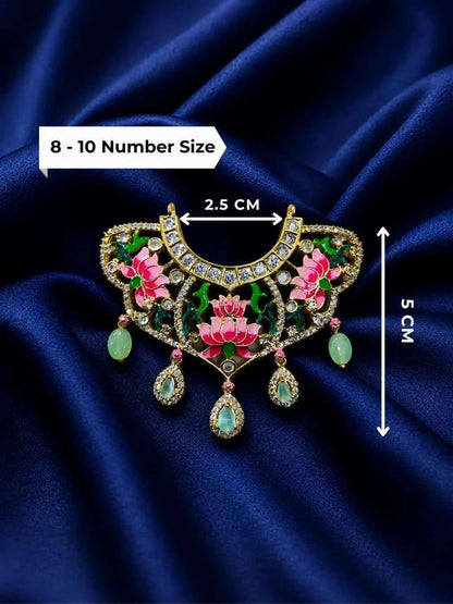 Utsav Layered Hasli Choker for Deity