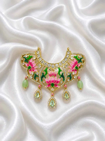 Utsav Layered Hasli Choker for Deity