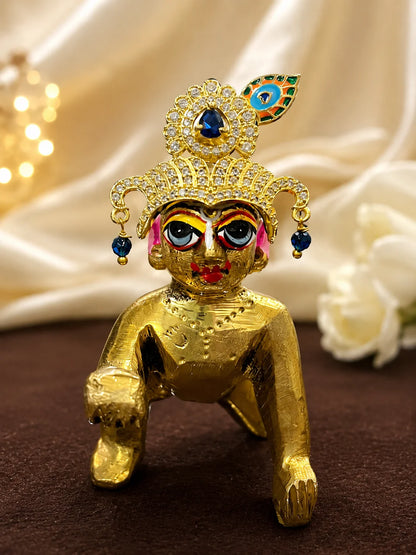 Premium Shri Govind Mukut for Deity