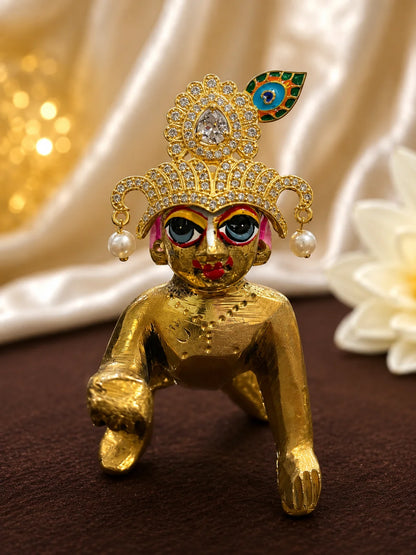Premium Shri Govind Mukut for Deity