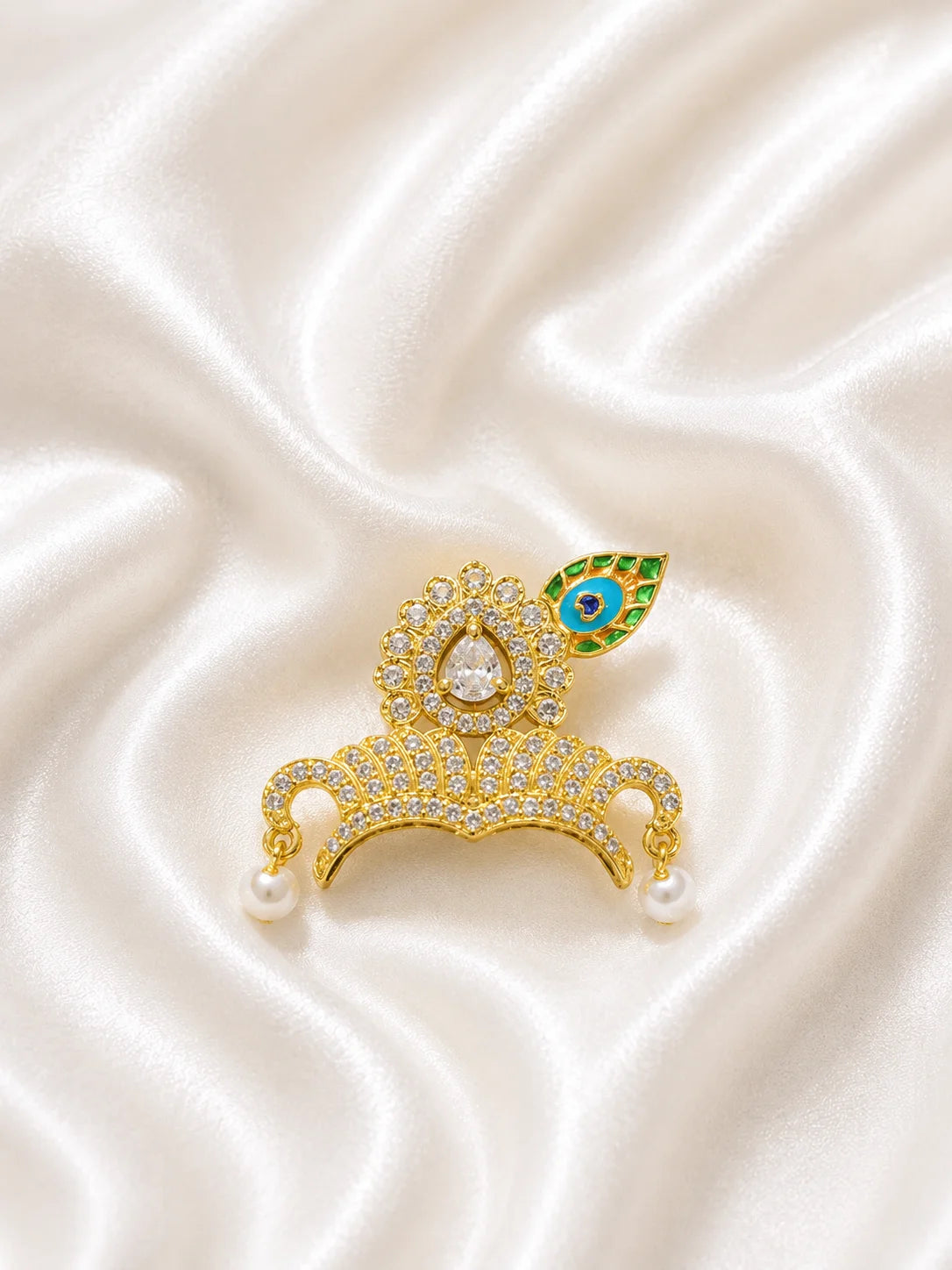Premium Shri Govind Mukut for Deity