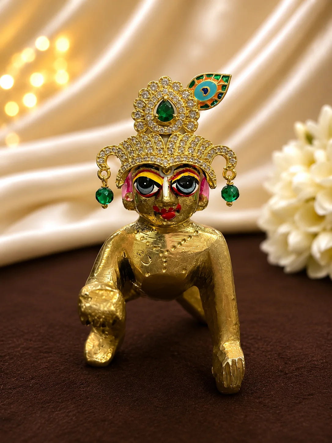 Premium Shri Govind Mukut for Deity
