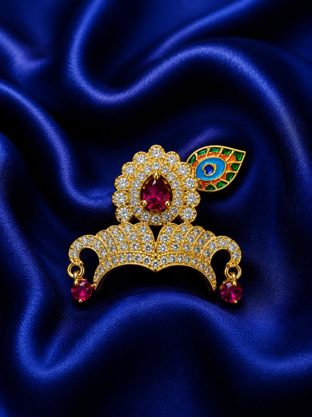 Premium Shri Govind Mukut for Deity