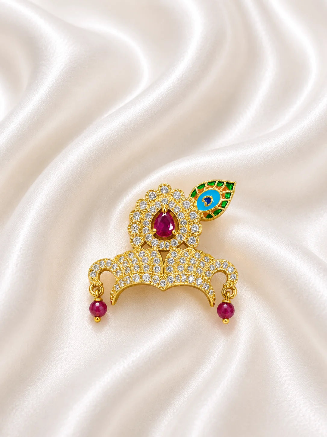 Premium Shri Govind Mukut for Deity