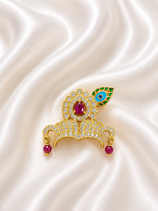 Premium Shri Govind Mukut for Deity