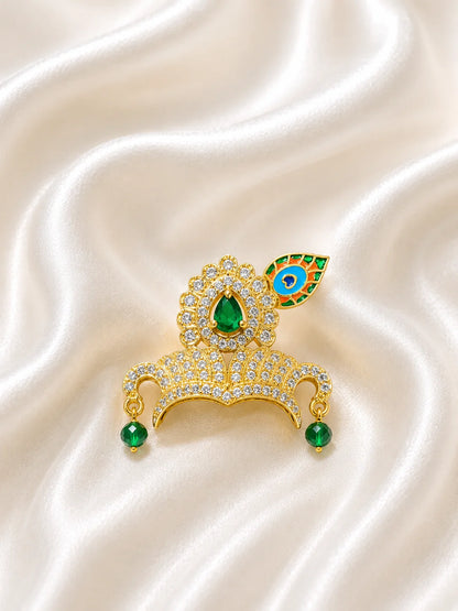 Premium Shri Govind Mukut for Deity