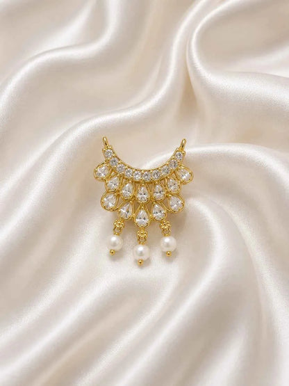 Shvetika Pearl AD Choker for Deity