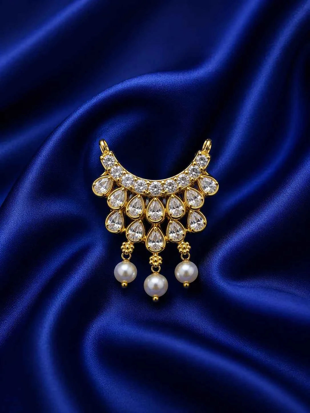 Shvetika Pearl AD Choker for Deity