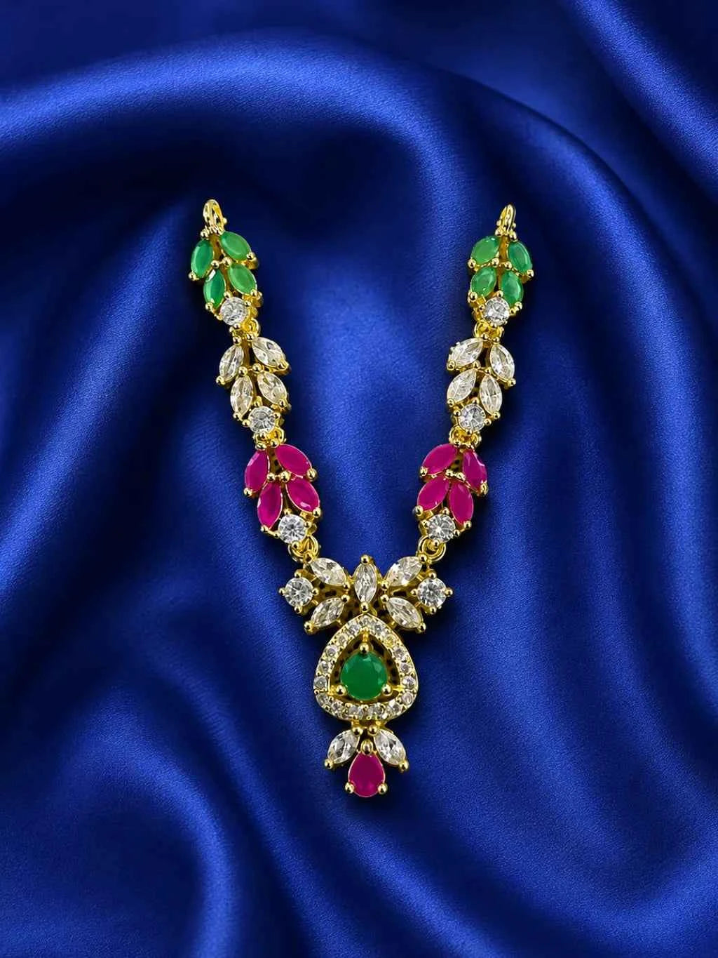 Shyamali AD Necklace for Deity
