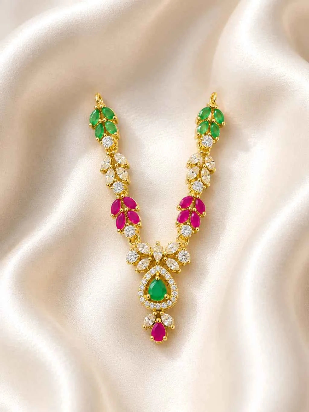 Shyamali AD Necklace for Deity