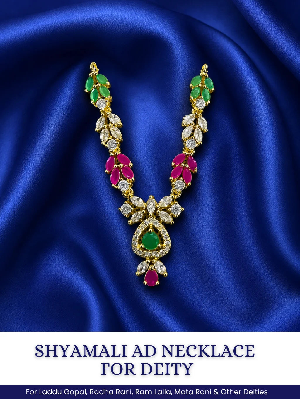 Shyamali AD Necklace for Deity