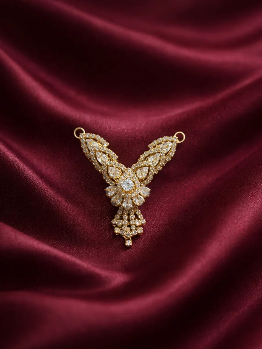 Silver AD work Laddu Gopal jewellery for elegant divine shringar