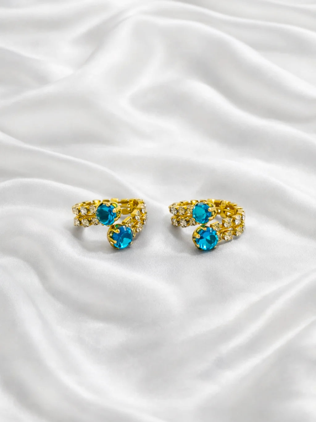 Turquoise Stone Laddu Gopal Bangles – Divine Shringar Collection