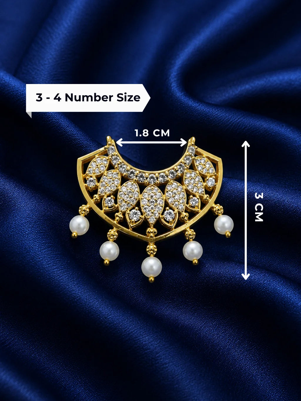 Premium Utsav Layered Hasli Choker with Elegant Drop Accents for Deities