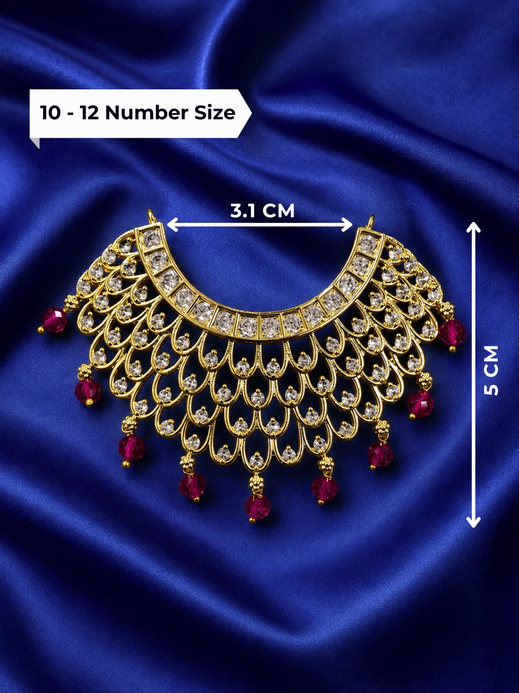 Vasantika AD Choker for Deity | Laddu Gopal shringar