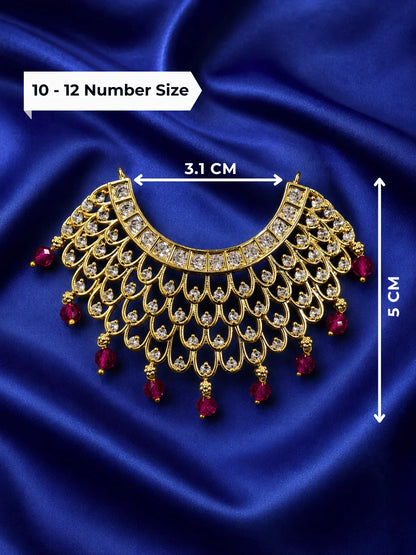 Vasantika AD Choker for Deity | Laddu Gopal shringar