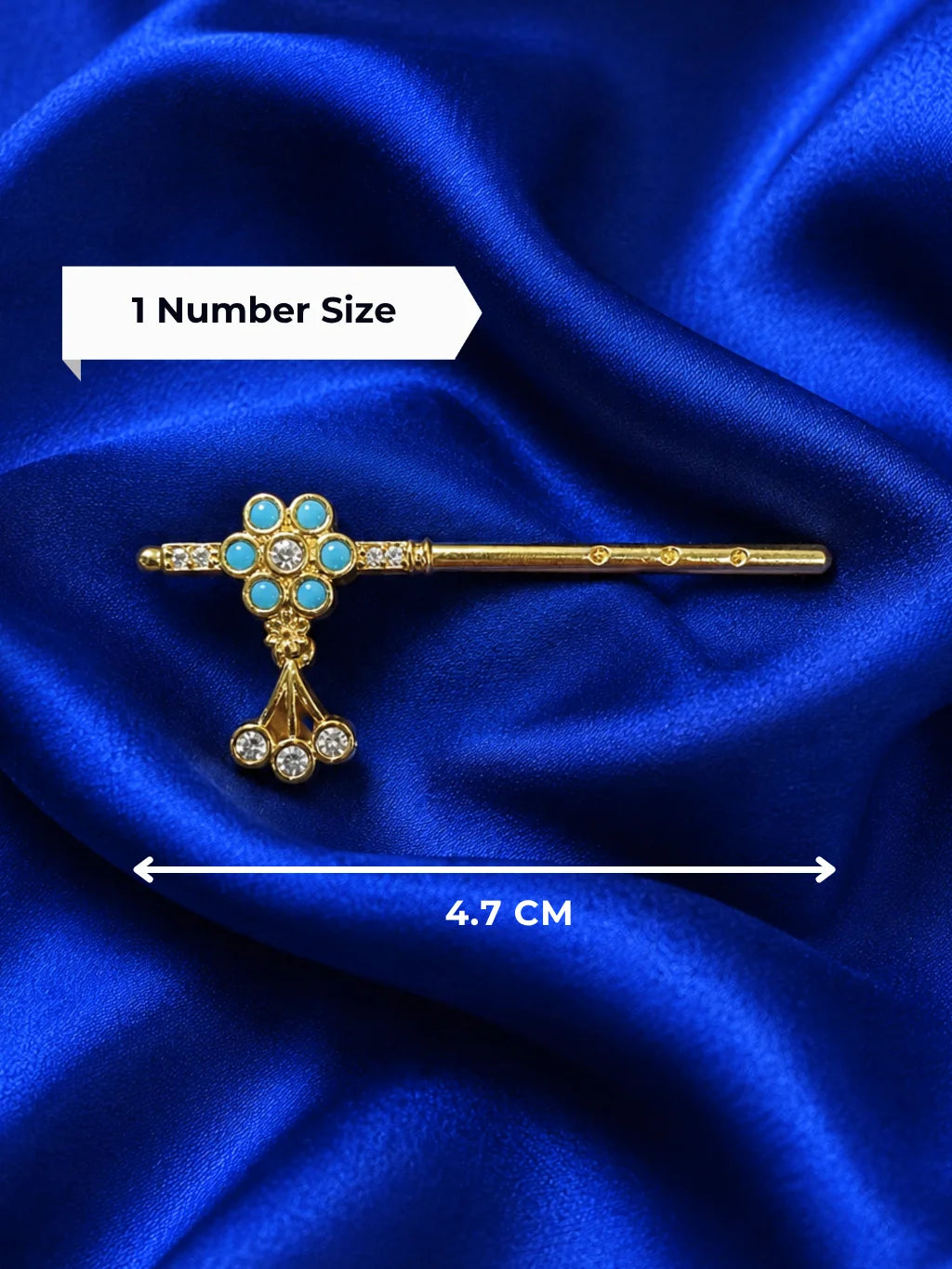 Venu Mayur Bansuri for Laddu Gopal with elegant peacock-inspired traditional design