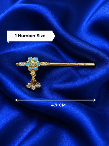 Venu Mayur Bansuri for Laddu Gopal with elegant peacock-inspired traditional design