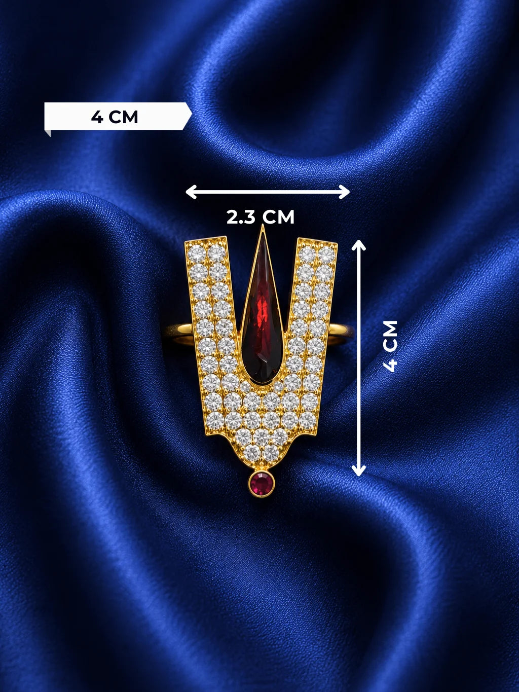 Vishnu AD Tilak for Deity – Sacred Vaishnav Shringar Collection