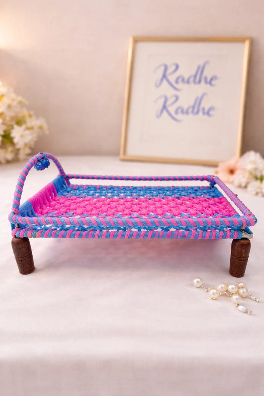 Wooden Charpai for Laddu Gopal