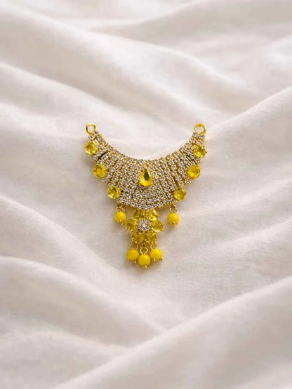 Yellow Devotional God Jewellery