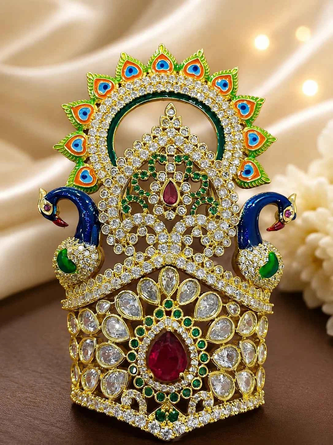 Yuvraj Shringar Mukut for Deity