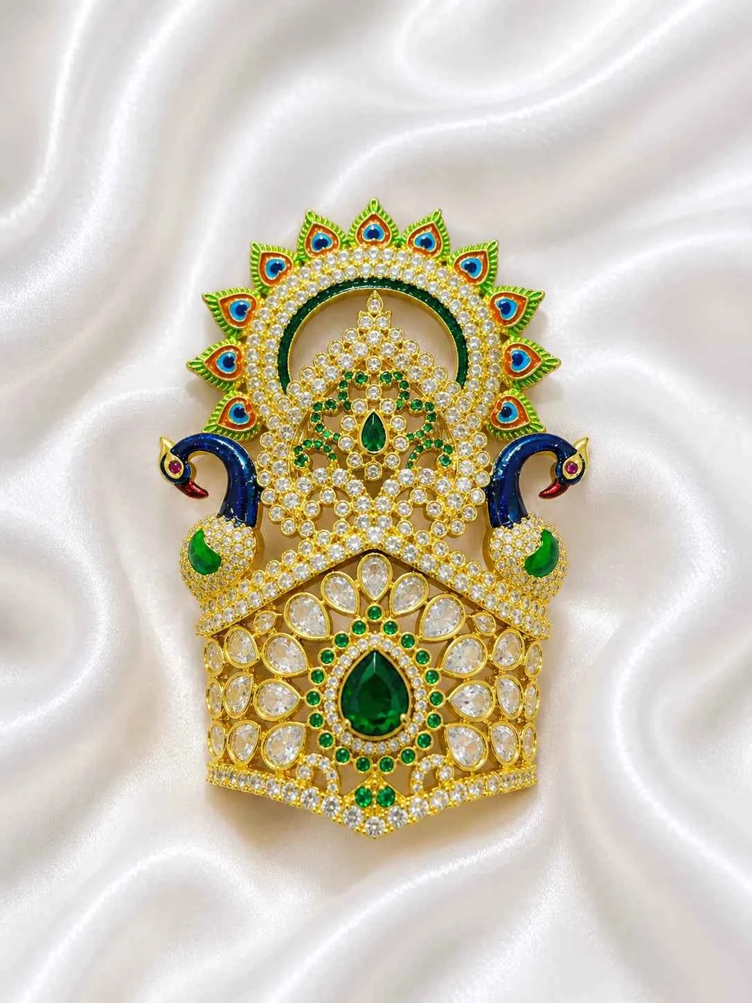 Yuvraj Shringar Mukut for Deity