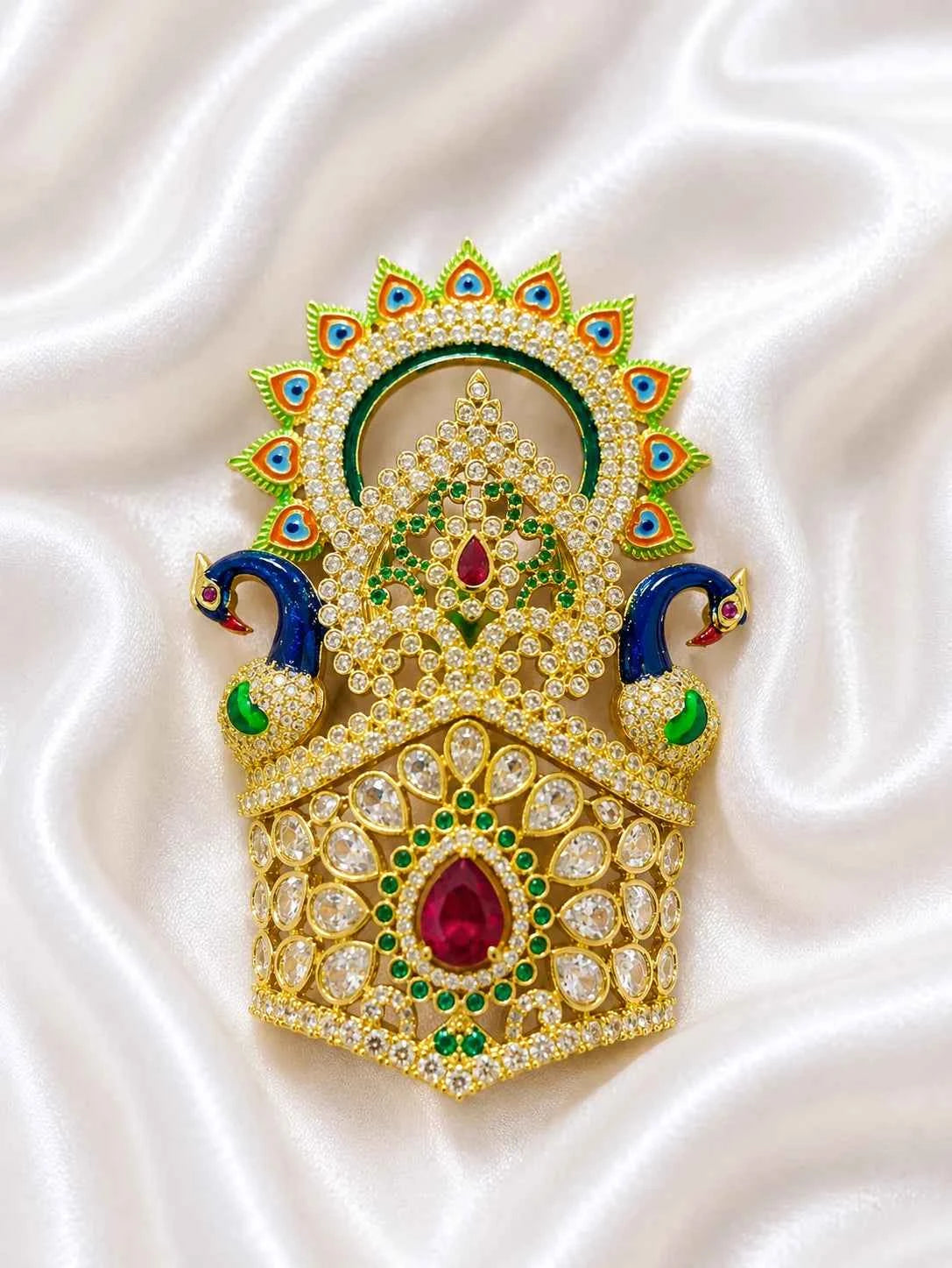 Yuvraj Shringar Mukut for Deity