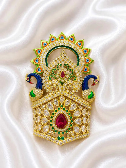 Yuvraj Shringar Mukut for Deity