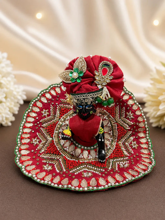 Zardozi & Moti Work Laddu Gopal Poshak